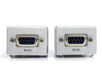 StarTech.com RS232 Serial over Cat5 Extender, 1 km (3300 ft) Range, Plug & Play, No Software, DB9 Serial Extension - TAA