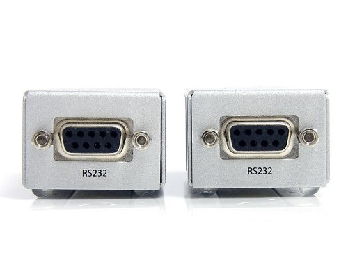 StarTech.com RS232 Serial over Cat5 Extender, 1 km (3300 ft) Range, Plug & Play, No Software, DB9 Serial Extension - TAA