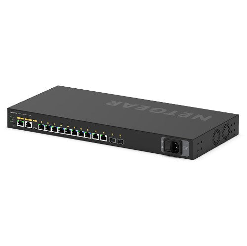 NETGEAR GSM4212P Managed L2/L3 Gigabit Ethernet (10/100/1000) Power over Ethernet (PoE) 1U Black