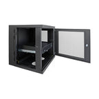 Tripp Lite 4POSTRAILKITWM SmartRack 4-Post 1U Universal Adjustable Shelf Kit for Wall-Mount Racks