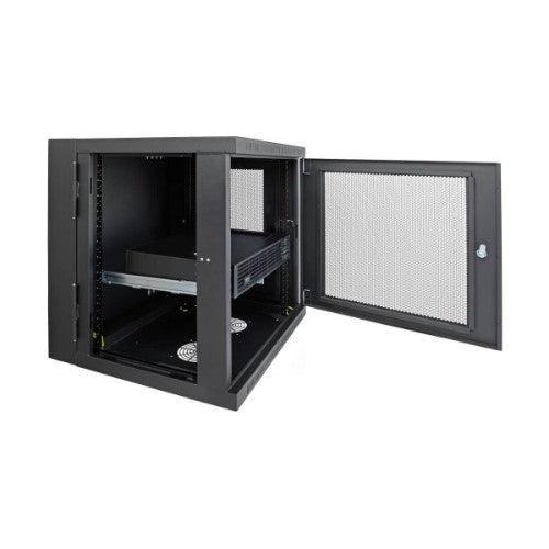 Tripp Lite 4POSTRAILKITWM SmartRack 4-Post 1U Universal Adjustable Shelf Kit for Wall-Mount Racks