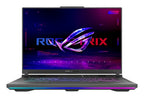 ASUS ROG Strix G16 G614PR-RV003W Copilot+ PC AMD Ryzen™ 9 7940HX Laptop 40.6 cm (16") WUXGA 32 GB DDR5-SDRAM 1 TB SSD NVIDIA GeForce RTX 5070 Ti Wi-Fi 6E (802.11ax) Windows 11 Home Belgian Black, Grey
