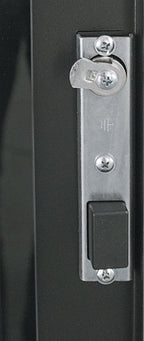 Intellinet 19" Network Cabinet - Free Standing, 32U, 800x800mm (width x depth), Black, Flatpack, Max 1500kg, Multi-Point Door Lock, One Lock Per Side Panel, Usable Depth 123 to 573mm, IP20 rated, Rack, Steel