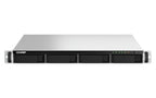 QNAP TS-464U-RP NAS Rack (1U) Intel® Celeron® N5095 8 GB DDR4 0 TB QNAP Turbo System Aluminium, Black
