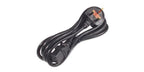 APC Power Cord, C19 to BS1363A (UK), 2.4m