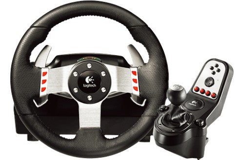 Logitech G27 Racing Wheel Black USB Steering wheel + Pedals Playstation 2, Playstation 3