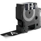 Dymo 1805432 Ribbon Vinyl white on black 24mmx5,5m for Dymo Rhino 6-24mm