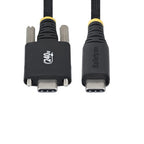 StarTech.com 6ft (2m) USB-C Charging Cable, Durable and Ultra-Flexible, Side Screw Locking, 240W (5A) PD EPR, USB 2.0 Laptop Charger Cable, USB-IF Certified, Rugged USB-C Charging Cord