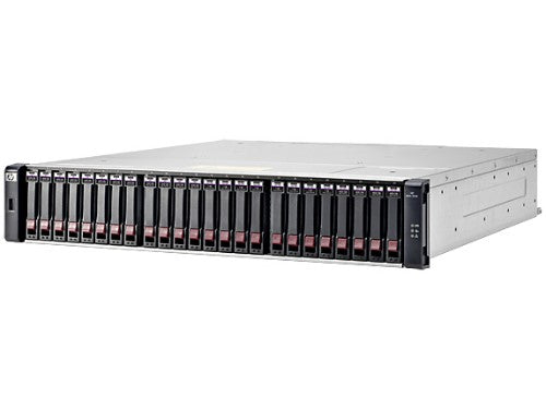 HPE MSA 1040 disk array Rack (2U) Black, Stainless steel