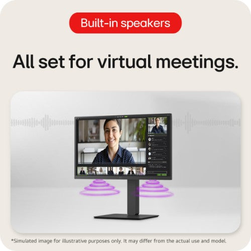 LG 27BA750-B computer monitor 68.6 cm (27") 1920 x 1080 pixels Full HD LCD Black