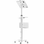 CTA Digital PAD-MFSPL multimedia cart/stand White Tablet Multimedia stand