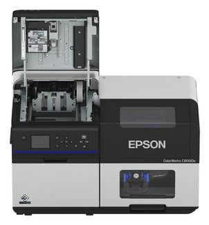 Epson ColorWorks C8000e (MK) label printer Inkjet Colour 600 x 1200 DPI 300 mm/sec Wired & Wireless Ethernet LAN