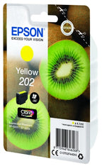 Epson C13T02F44010/202 Ink cartridge yellow, 300 pages 4.1ml for Epson XP 6000