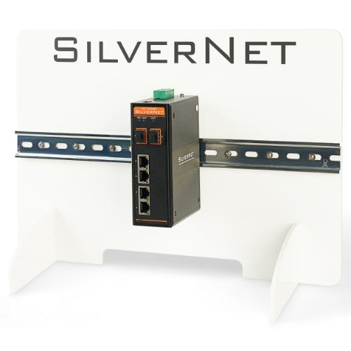SilverNet SIL 73204MP network switch Managed L2 Gigabit Ethernet (10/100/1000) Power over Ethernet (PoE) Black