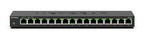 NETGEAR GS316 Unmanaged L2 Gigabit Ethernet (10/100/1000) Black