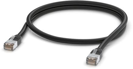 Ubiquiti UACC-CABLE-PATCH-OUTDOOR-1M-BK networking cable Black Cat5e S/UTP (STP)
