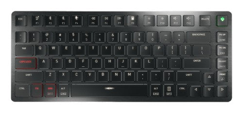 CHERRY KW X ULP 2.0 MINI keyboard Home/Office USB + RF Wireless + Bluetooth QWERTY US English Black