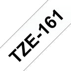 Brother TZE-161 DirectLabel black on Transparent 36mm x 8m for Brother P-Touch TZ 3.5-36mm/HSE/6-36mm