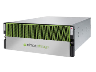 HPE Nimble Storage CS1000H disk array 11 TB Rack (4U) Black, Green, Silver