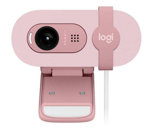 Logitech Brio 100 webcam 2 MP 1920 x 1080 pixels USB Rose
