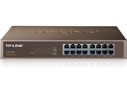TP-Link TL-SG1016D network switch Unmanaged L2 Gigabit Ethernet (10/100/1000) Black