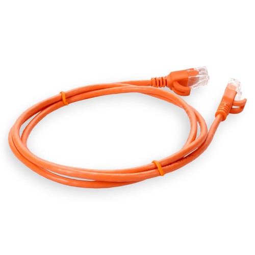 AddOn Networks ADD-10FSLCAT6A-OE networking cable Orange 3.05 m Cat6a U/UTP (UTP)