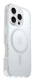 OtterBox Symmetry Series Clear for MagSafe for Apple iPhone 16 Pro, Transparent