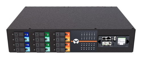 Vertiv PowerIT rack power distribution unit, 43.4kW, 3P+N+E (IP44) plug, TAA Compliance, RoHS, China RoHS, UL-listed, CE-marked