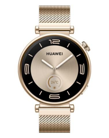 Huawei GT 4 3.35 cm (1.32") AMOLED 41 mm Digital 466 x 466 pixels Gold Wi-Fi GPS (satellite)