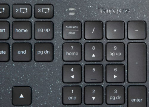 Targus EcoSmart keyboard Universal Bluetooth QWERTY Spanish Black