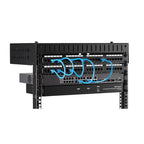 StarTech.com 2-Post 8U Heavy-Duty Wall Mount Network Rack, 19" Open Frame Server Rack with Adjustable Depth, Wall Mount Data Rack for IT / AV / Patch Panel / Computer Equipment - Cage Nuts and Screws Included