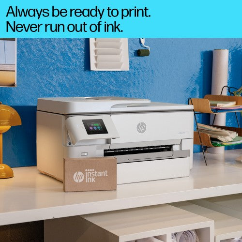 HP OfficeJet Pro 9720e Wireless All-in-One Color Printer, Two-sided printing; Copier, Scanner