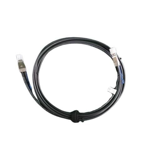 DELL 470-AATP Serial Attached SCSI (SAS) cable 2 m 12 Gbit/s Black, Metallic