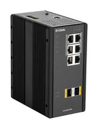 D-Link 8-Port L2 Managed Switch with 6 x 10/100/1000BaseT(X) (4 PoE) & 2 x 100/1000BaseSFP