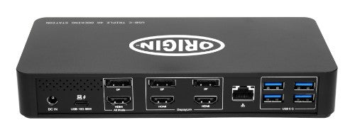 Origin Storage Docking Station USB-C/A Triple 4K