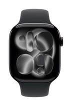 Apple MXM23ZM/A smart wearable accessory Band Black Fluoroelastomer