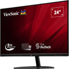 Viewsonic Value Series VA2432-MHD-3 LED display 61 cm (24") 1920 x 1080 pixels Full HD Black