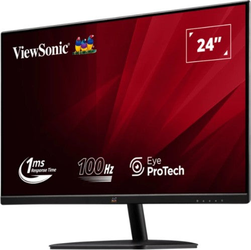 Viewsonic Value Series VA2432-MHD-3 LED display 61 cm (24") 1920 x 1080 pixels Full HD Black