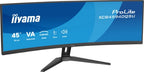 iiyama ProLite XCB4594DQSU-B1 computer monitor 113 cm (44.5") 5120 x 1440 pixels Dual QHD LED Black