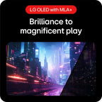 LG 27GS95QE-B computer monitor 67.3 cm (26.5") 2560 x 1440 pixels Quad HD OLED Black