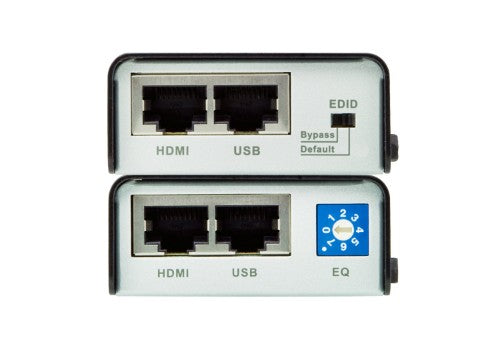 ATEN VE803 AV extender AV transmitter & receiver Black, Grey