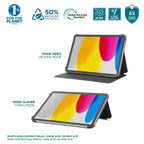 Mobilis 068020 tablet case 27.9 cm (11") Folio Black