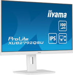 iiyama ProLite 27” QHD IPS technology panel with USB hub and 100Hz refresh rate and 150mm height adjustable stand