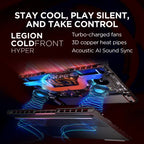 Lenovo Legion Pro 5 16AFR10 AMD Ryzen™ 9 9955HX Laptop 40.6 cm (16") WQXGA 32 GB DDR5-SDRAM 1 TB SSD NVIDIA GeForce RTX 5070 Wi-Fi 7 (802.11be) Windows 11 Home English Black