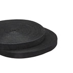StarTech.com 25ft (7.6m) Hook and Loop Roll, Black, Cut-to-Size Reusable Cable Ties, Bulk Industrial Wire Fastener Tape, Adjustable Fabric Wraps, Reusable Self Gripping Cable Management Straps
