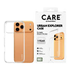 PanzerGlass CARE by ® Flagship Case Transparent Urban Explorer w. Clear Frame iPhone 17 Pro Max