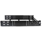 StarTech.com 2U Universal Rack Mount Rails - for 19in Server Rack Enclosure or Cabinet - Adjustable A/V Rack Rails