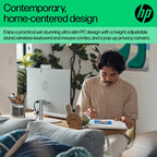 HP All-in-One 24-cr0046na Intel® Core™ i5 i5-1335U 60.5 cm (23.8") 1920 x 1080 pixels All-in-One PC 8 GB DDR4-SDRAM 1 TB SSD Windows 11 Home Wi-Fi 6 (802.11ax) White