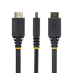 StarTech.com HDMI2PNLFM-2M HDMI cable HDMI Type A (Standard) Black