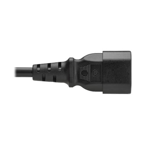 Eaton P014-02M-EU power cable Black 2 m IEC C14 IEC C5